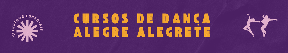 Banner do Curso de Dança Alegre Alegrete